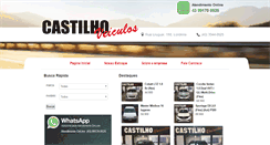 Desktop Screenshot of castilhoveiculos.com.br